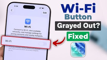 Fix - WiFi Button Greyed Out on iPhone After iOS 26 Update!