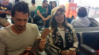 Video thumbnail of "Teach Your Children | Playing for Change at Florianópolis Airport (12.12.2016)"