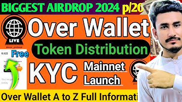 over wallet kyc kaise kare | over wallet kyc update | over protocol airdrop new update
