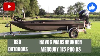 HAVOC Marshrunner 1756 & 115 MERCURY PRO XS