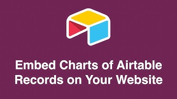 Embed Charts of Airtable Records on Your Website