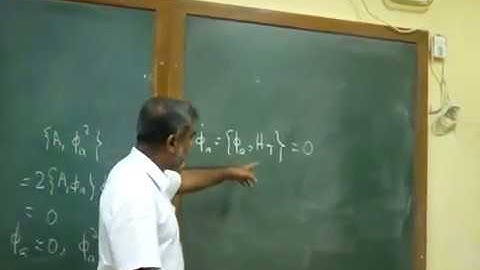 Prof. Rabin Banerjee - Constrained Dynamics 3