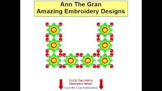 Ann The Gran - Amazing Embroidery Designs