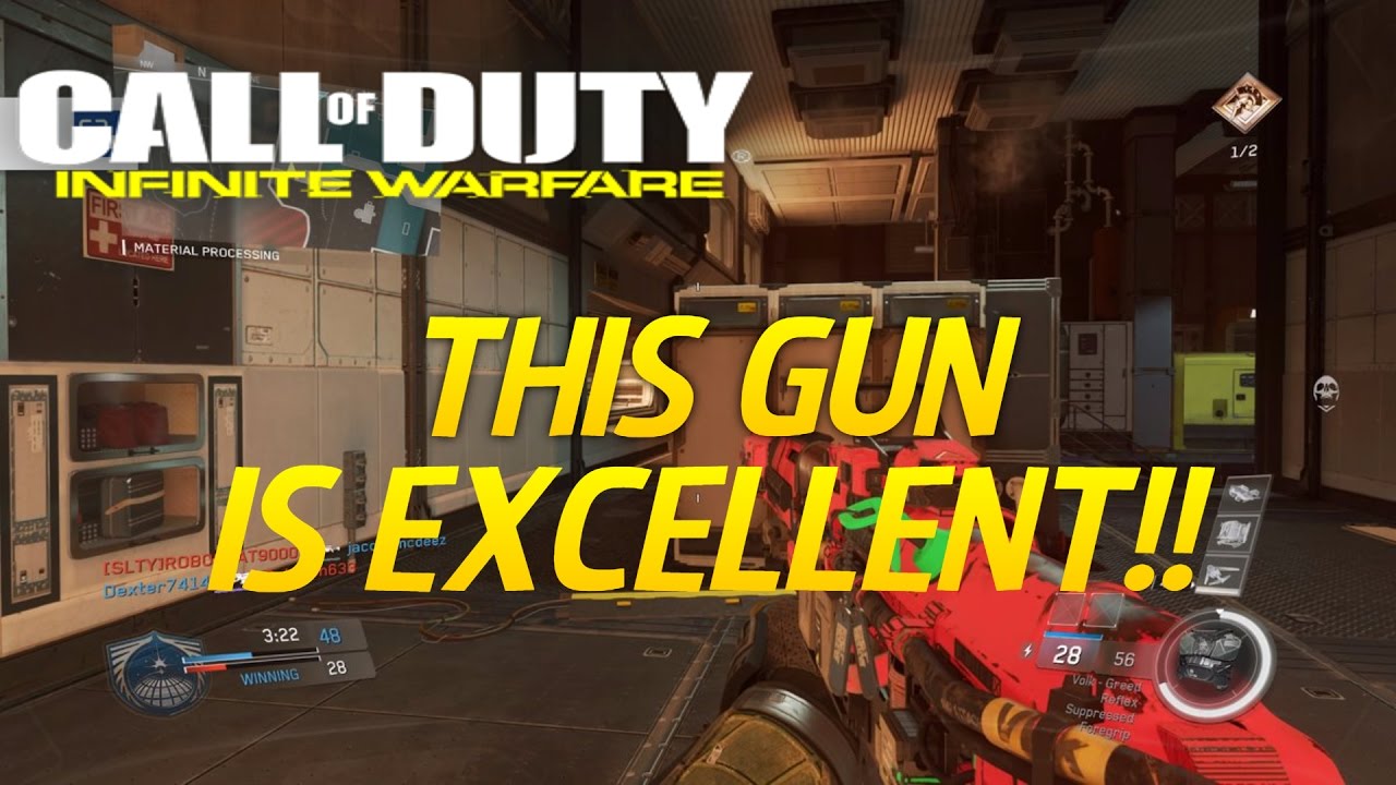 "Volk-Greed' IS FANTASTIC!!!! BEST ASSAULT RIFLE IN INFINITE WARFARE |Infinite Warfare Volk Gameplay