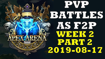 Langrisser M - Apex Arena S1 Week 2 Part 2, 2019-08-17