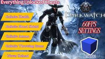 Darkwatch Aethersx2 Everything Unlocked Cheats Code + 60FPS Settings Full Tutorial All Device Work