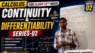 Continuity and Differentiability ||Calculus series-02||