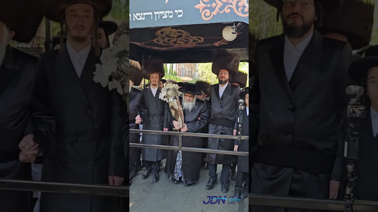 הכנסת ספר תורה צו תלמוד תורה סאטמאר אין בארא פארק נדבת הנגיד ר' ליפא פריעדמאן.
