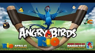 🐦🐒 Сердитые птички в Рио (Angry Birds Rio). Прохождение. (Андроид)