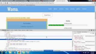 2. create about section with accordion and skill progress bars with bootstrap - wama one page 2. create about section with accordion and skill progress bars with bootstrap - wama one page