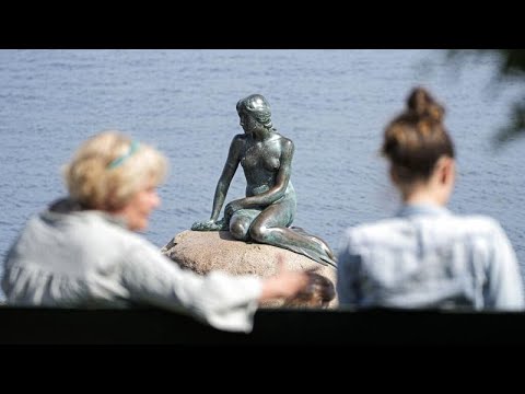 Videó: A kis hableány szobor Koppenhágában