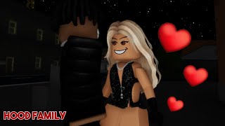 THE NIGHT SHE FELL IN LOVE😍 (ROBLOX) HOOD FAMILY EPISODE 13!