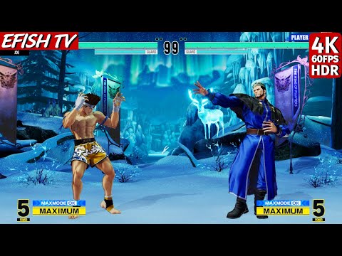 Joe Higashi vs Goenitz (Hardest AI) - KOF XV | PS5 4K 60FPS