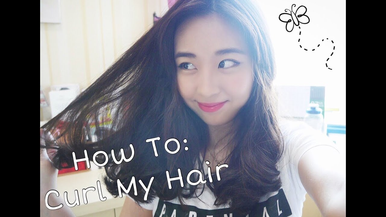 How To Natural Hair Curl Keriting Rambut Natural YouTube