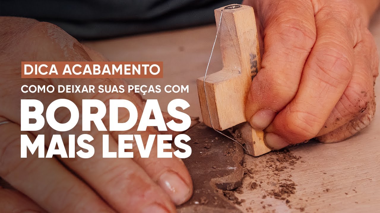 Como deixar suas pecas com bordas mais leves