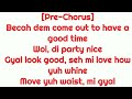 Busy signal party nice lyrics