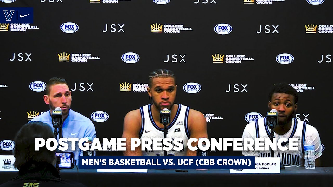 Postgame Men's Basketball - Postgame Press Conference vs. UCF (College ...