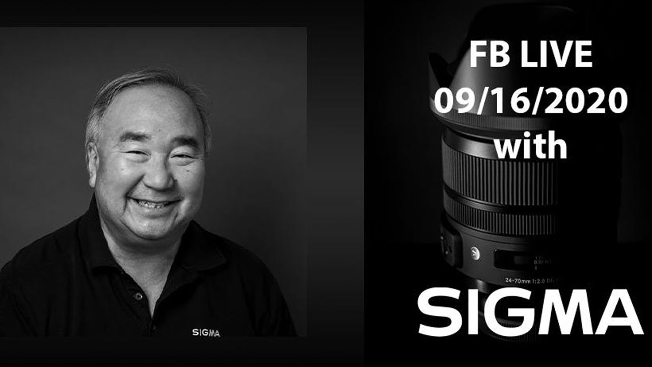 FB LIVE with Sigma's Brian Matsumoto! - and Special Guest, Sigma Ambassador Meg Loeks!