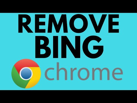 How to Fix Google Chrome Search Engine Changing to Bing - Remove Bing Search