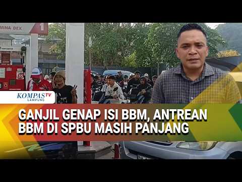 Aturan Ganjil Genap Isi BBM Mulai Berlaku, Antrean Panjang Masih Terjadi di Gianyar