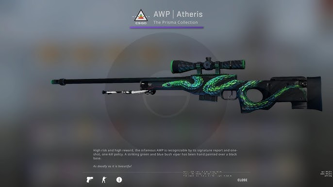 CS2 AWP  Atheris - Skin showcase all floats [4K60FPS] 