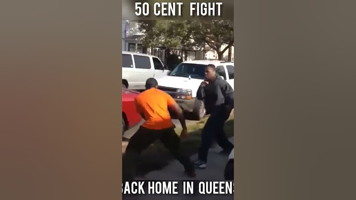 50 CENT back in old Jamaica Queens neighborhood play fighting childhood friends #50cent #worldstar