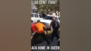 Thumbnail of 50 CENT back in old Jamaica Queens neighborhood play fighting childhood friends #50cent #worldstar