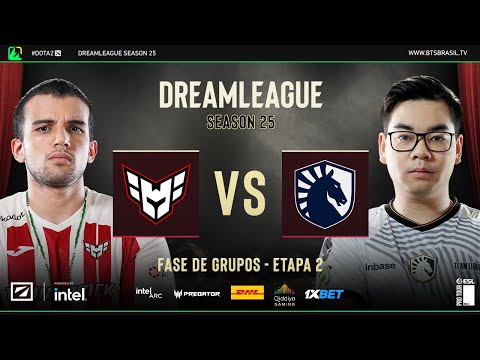 DreamLeague S25 | Heroic vs Team Liquid | Fase de Grupos 2 | Dota 2