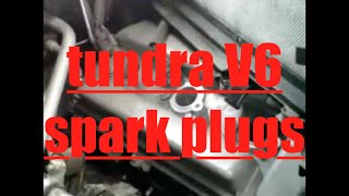 DIY How to install replace spark plugs Toyota Tundra1GR-FE √ Fix it Angel