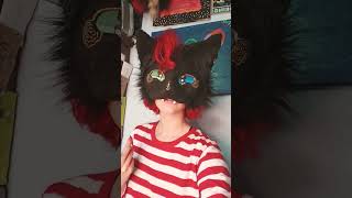 #cosplay #animalmask #furry #therian #dinomask #scary #skinwalker #horror #catmask