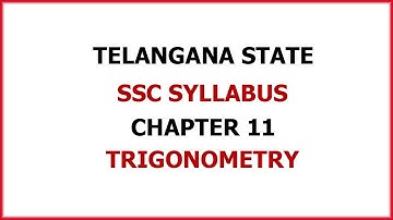 Trigonometry - AP & TS class 10 State Board Syllabus (Exercise 11.4)