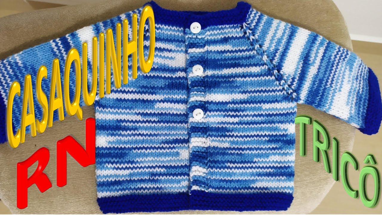 blusa de trico para recem nascido