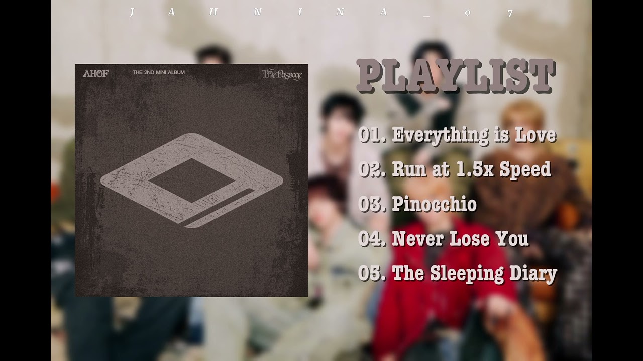 [Playlist] AHOF (아홉) — The Passage | Full Album Playlist (2025) 🎧🎵💖