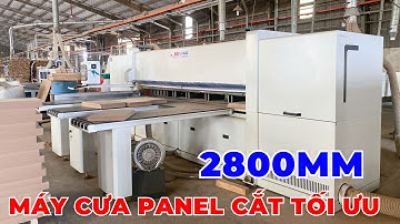 Máy Cưa Panel Cắt Ván Thông Minh - Máy Cắt Ván Tối Ưu 2800mm - SM 280