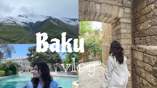 Улетела с подругой в Баку | Vlog Baku🇦🇿2024| Горы,старый город, маленькая Венеция