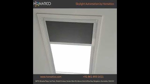 Skylight Automation by #Homatico