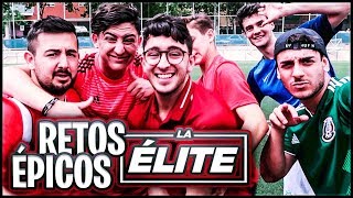 EPICOS RETOS DE FUTBOL REAL CON LA ÉLITE