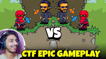 Mini Militia Classic Bohot Dino Baad Tabahi CTF Gameplay