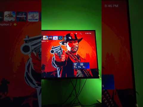 PS5 Setup #playstation #ps5 #gta6 #rdr2