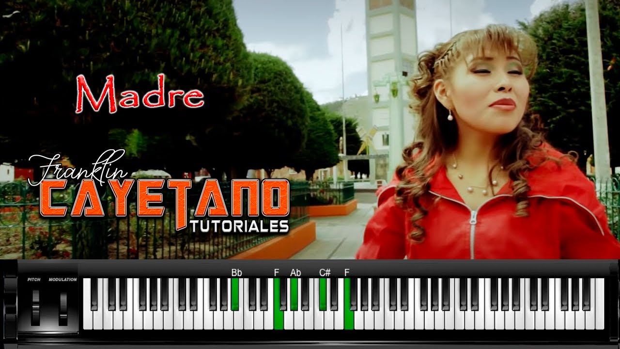 Yarita Lizeth - Madrecita (TUTORIAL TECLADO)
