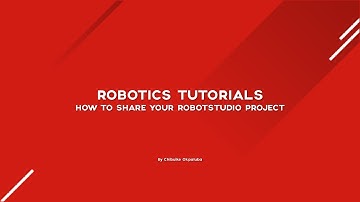 how to share your robotstudio project