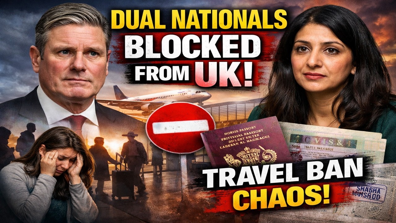 UK SHOCK: Dual Nationals BLOCKED From Entry? Starmer Under Pressure | Travel Chaos Explained
