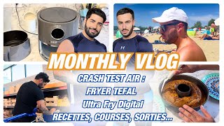 Vlog 2025 #5 CRASH TEST AIR FRYER TEFAL Ultra Fry Digital, RECETTES, COURSES, SORTIES...
