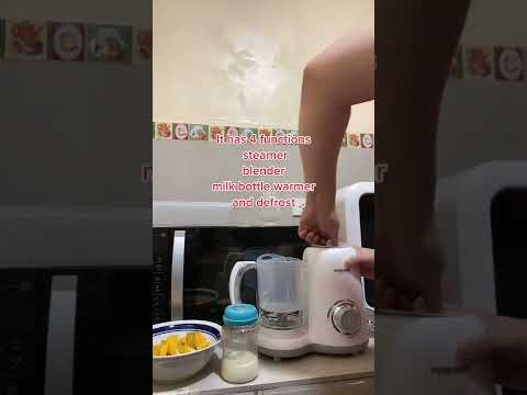Big Brute Baby Food Maker Steamer and Blenders with Milk Bottle Warmer