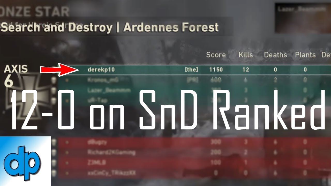 Call Of Duty WW2 Ranked Play - Going 12-0!