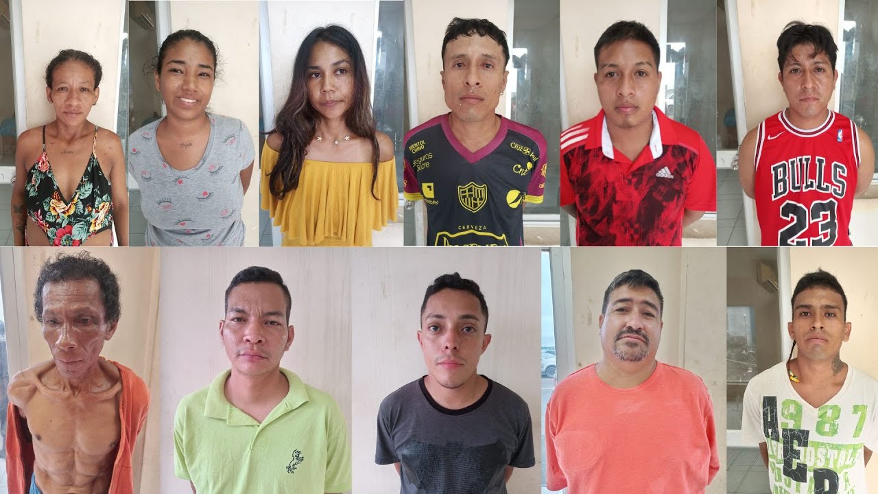 ASÍ FUE EL OPERATIVO PARA CAPTURAR A 13 DELINCUENTES EN VARIOS SECTORES DE DURÁN