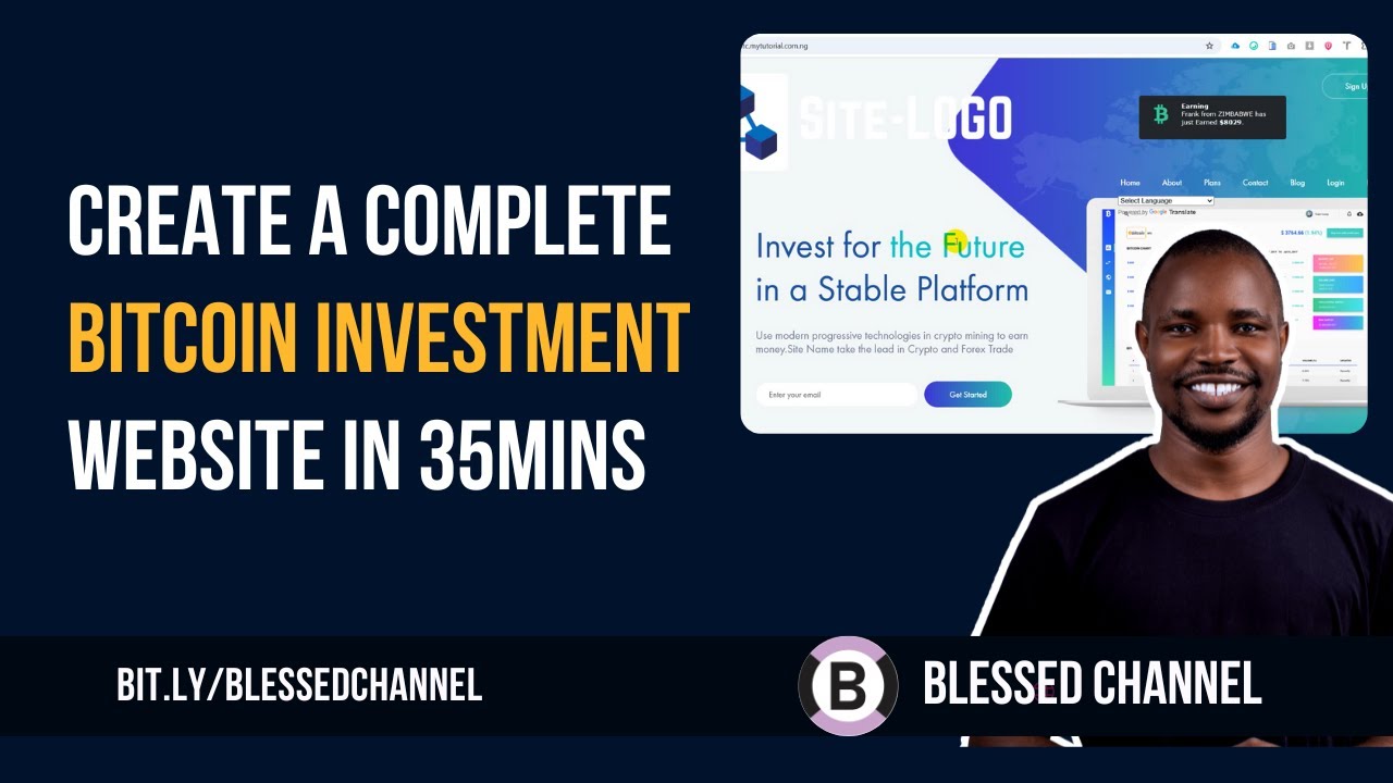 How To Create A Bitcoin Investment Website 2025