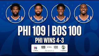 SIXERS SHOCK BOSTON! 🏀