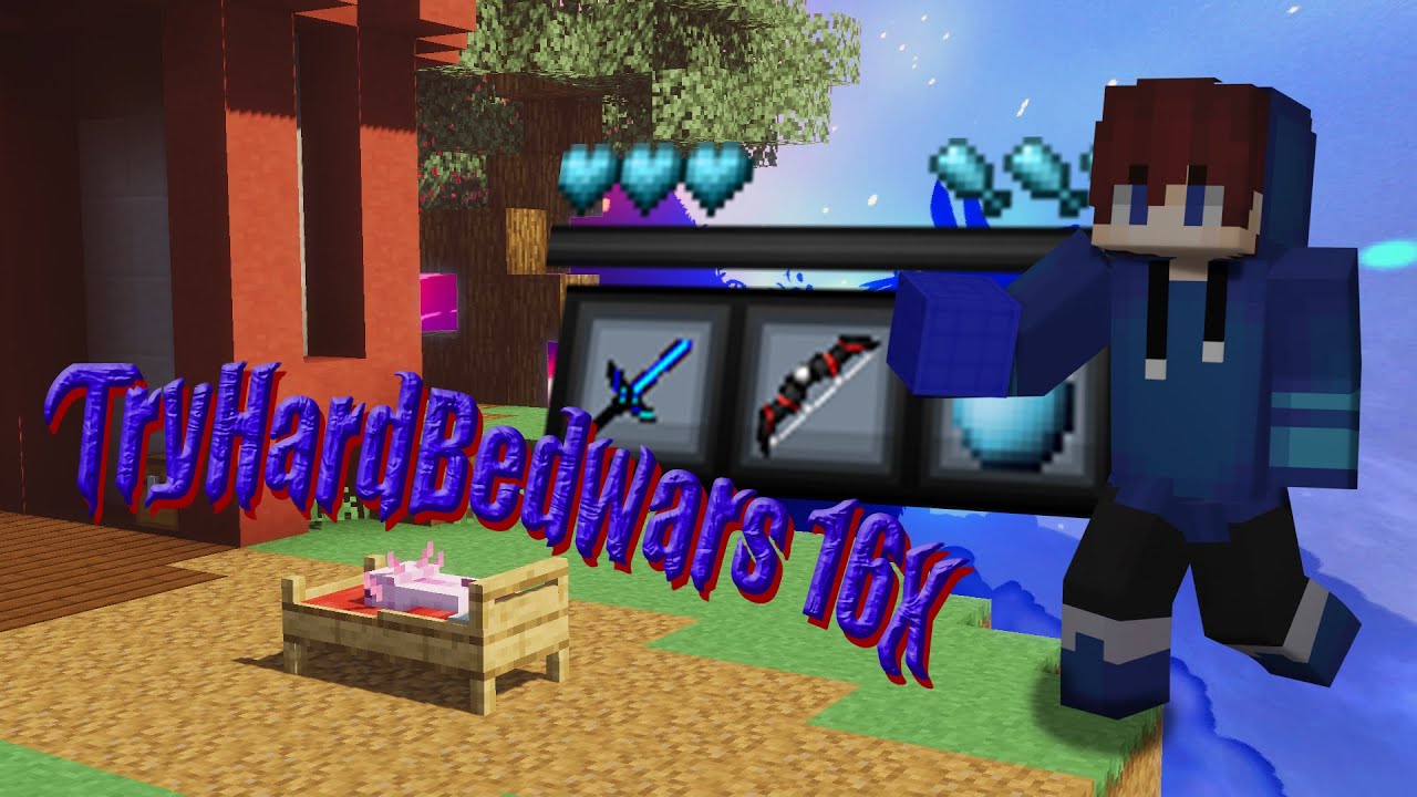 TryHardBedwars 16x | 50 Sub Special