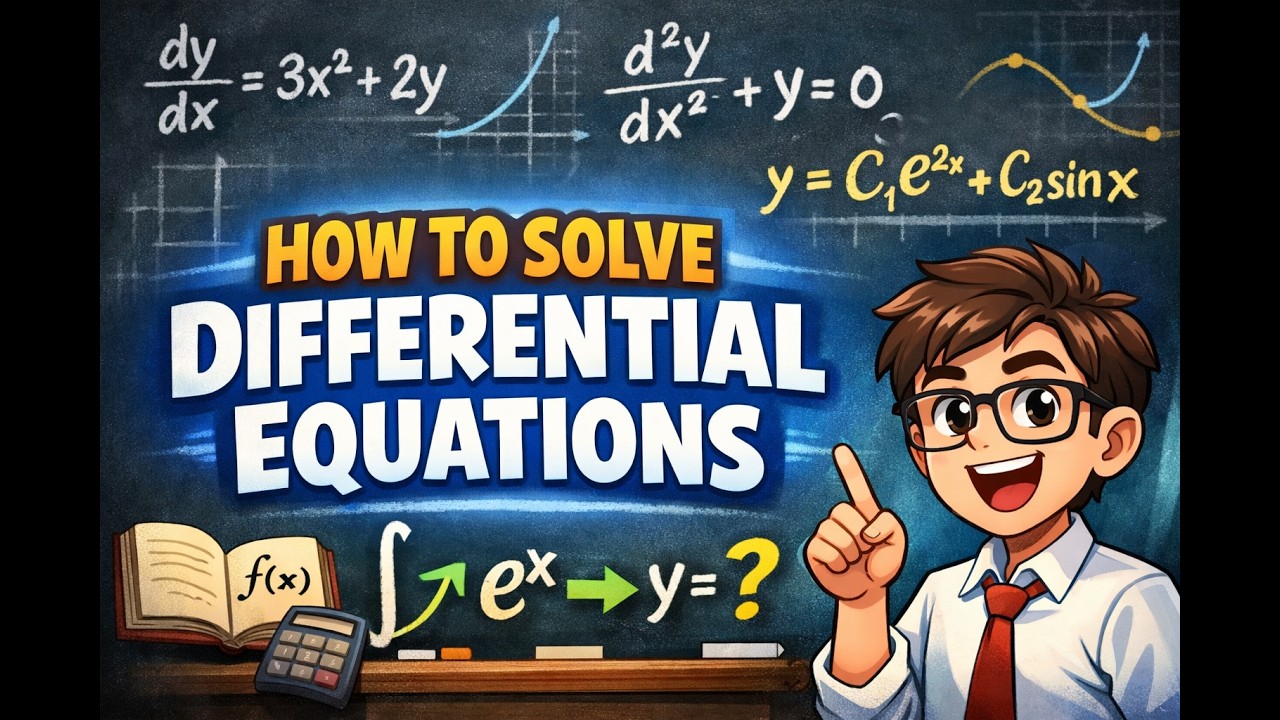 Definition of differential equations,Ordinary/Partial differential equation 